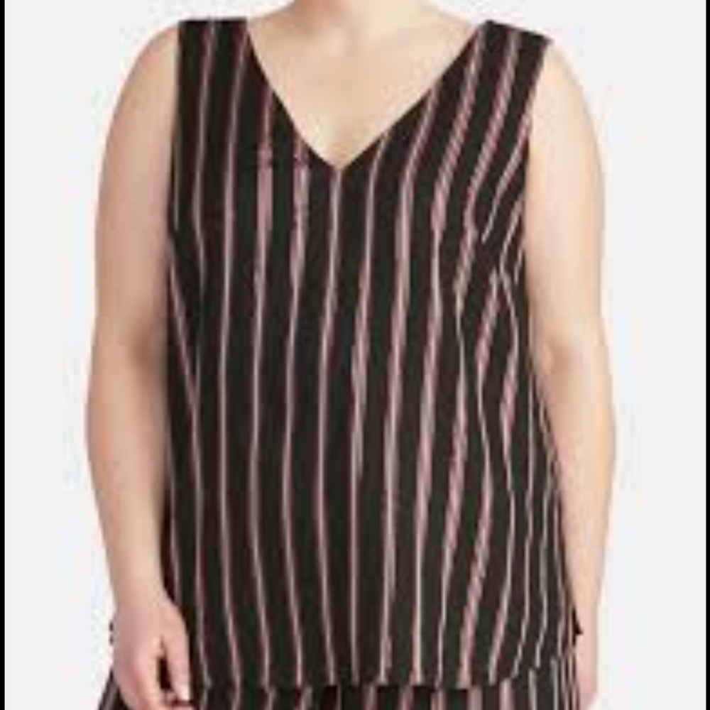 Rachel Roy double V tank